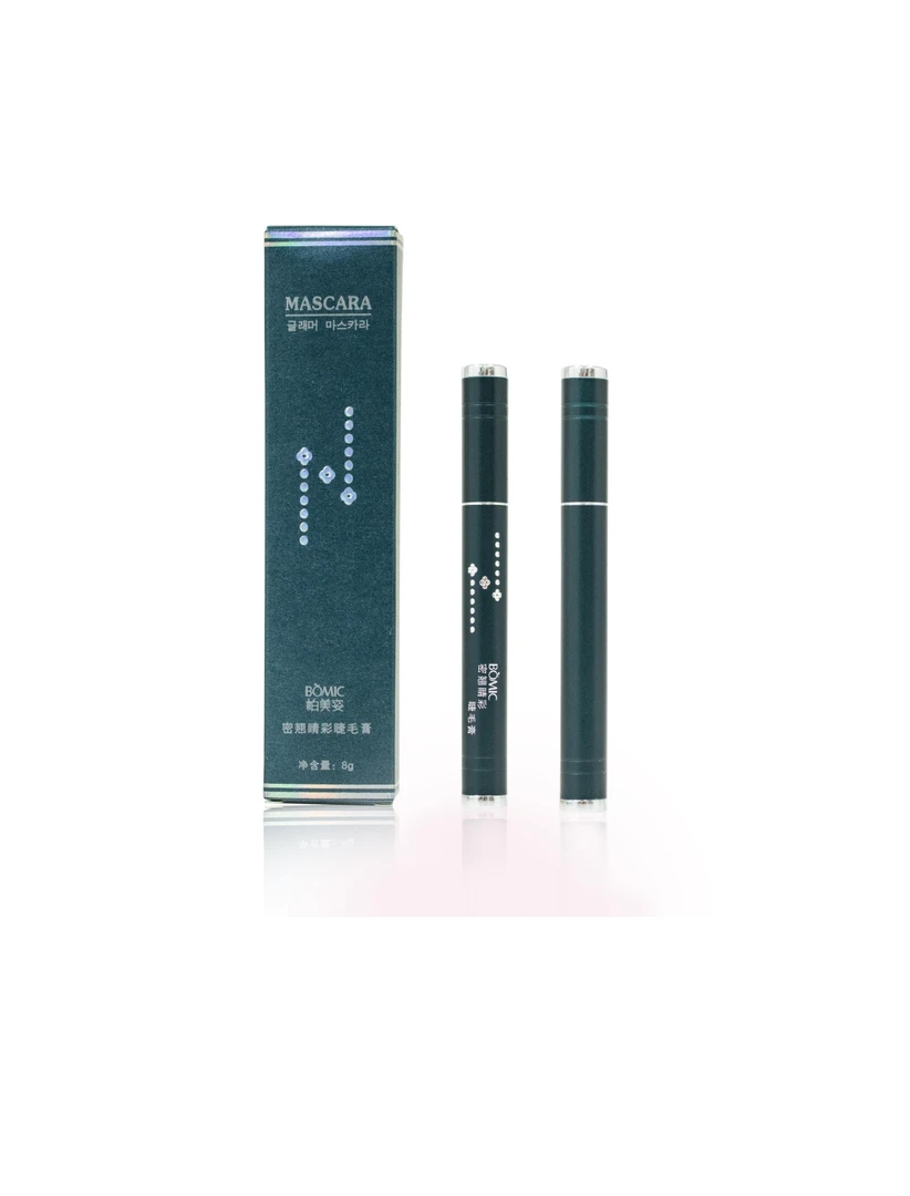 柏美姿密翘睛彩睫毛膏卷翘迁长浓密酷黑持久定型防水防汗不晕染