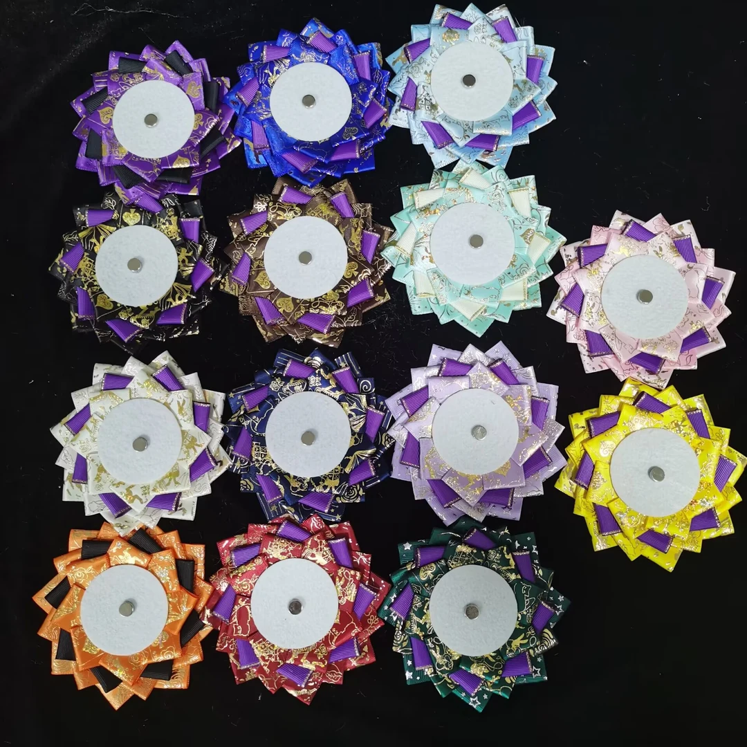 手工吧卿托华丽款徽章托痛包配饰填充物适合58-75mm白菜散货福袋