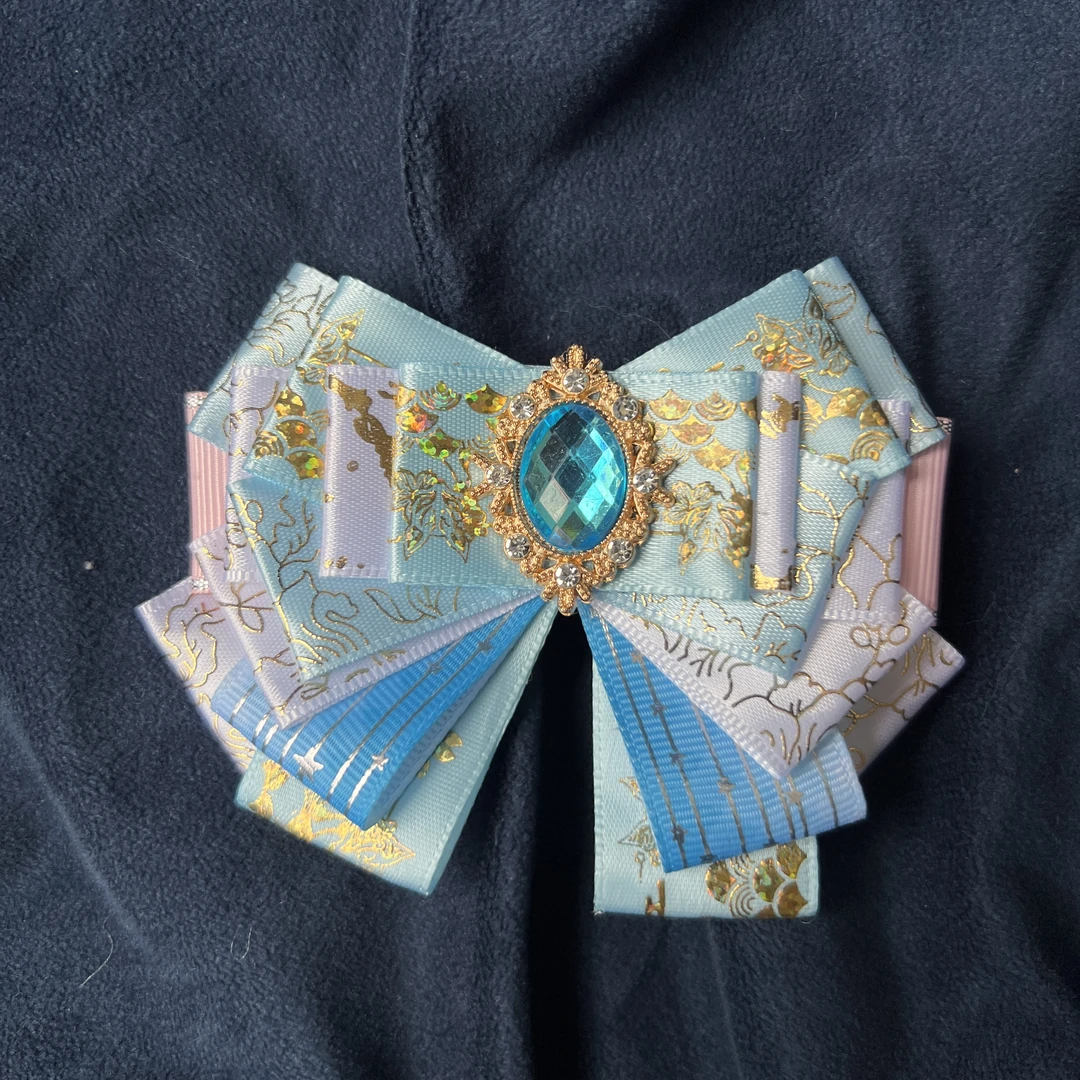 手工百搭吧唧托配饰蝴蝶结谷美痛包配饰填充物谷子现货特殊不同