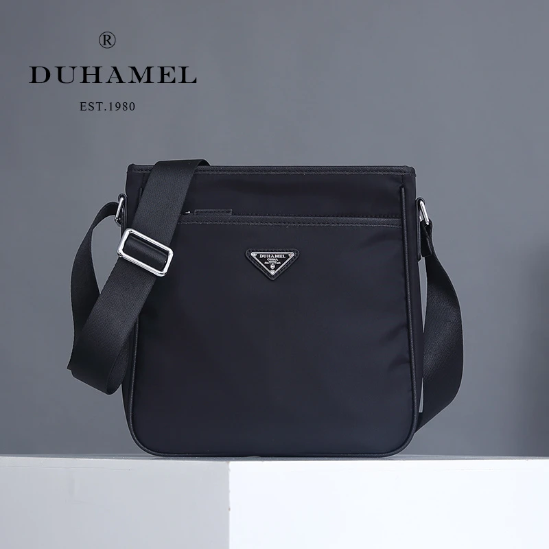 2021新款休闲男包 防水尼龙牛津布单肩包韩版简约斜挎包轻便小包