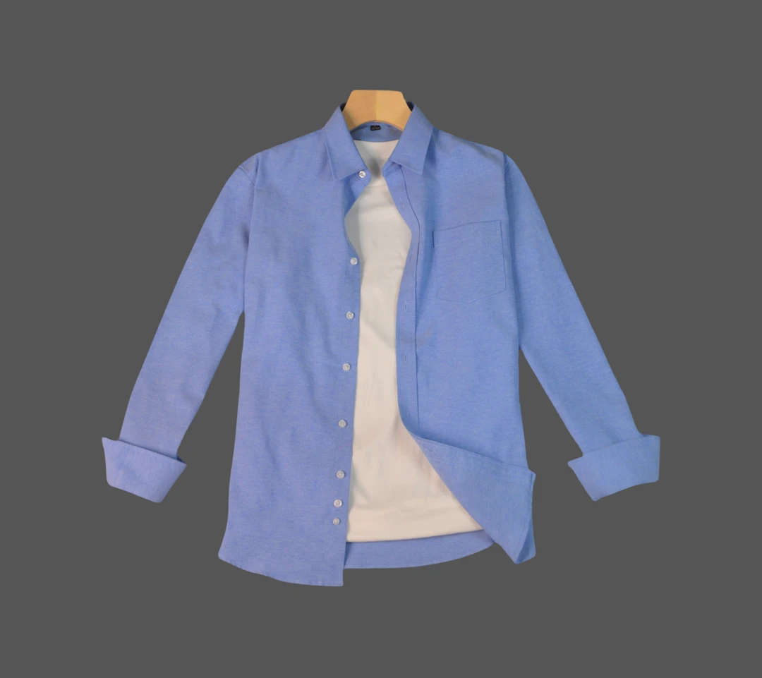 秋款纯色系宽松帅气男士休闲男装衬衣衬衣长袖衬衫