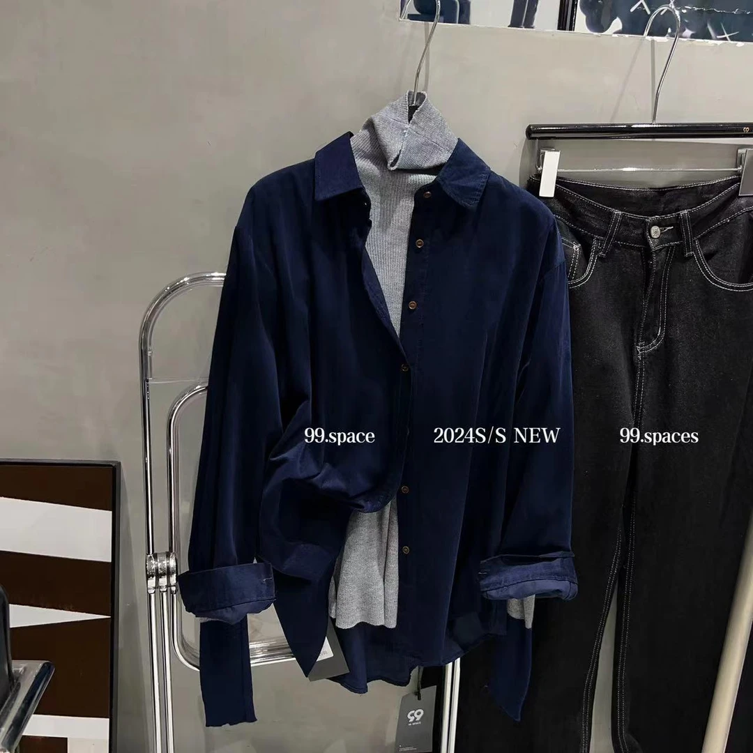 99-复古百搭衬衣外套99007