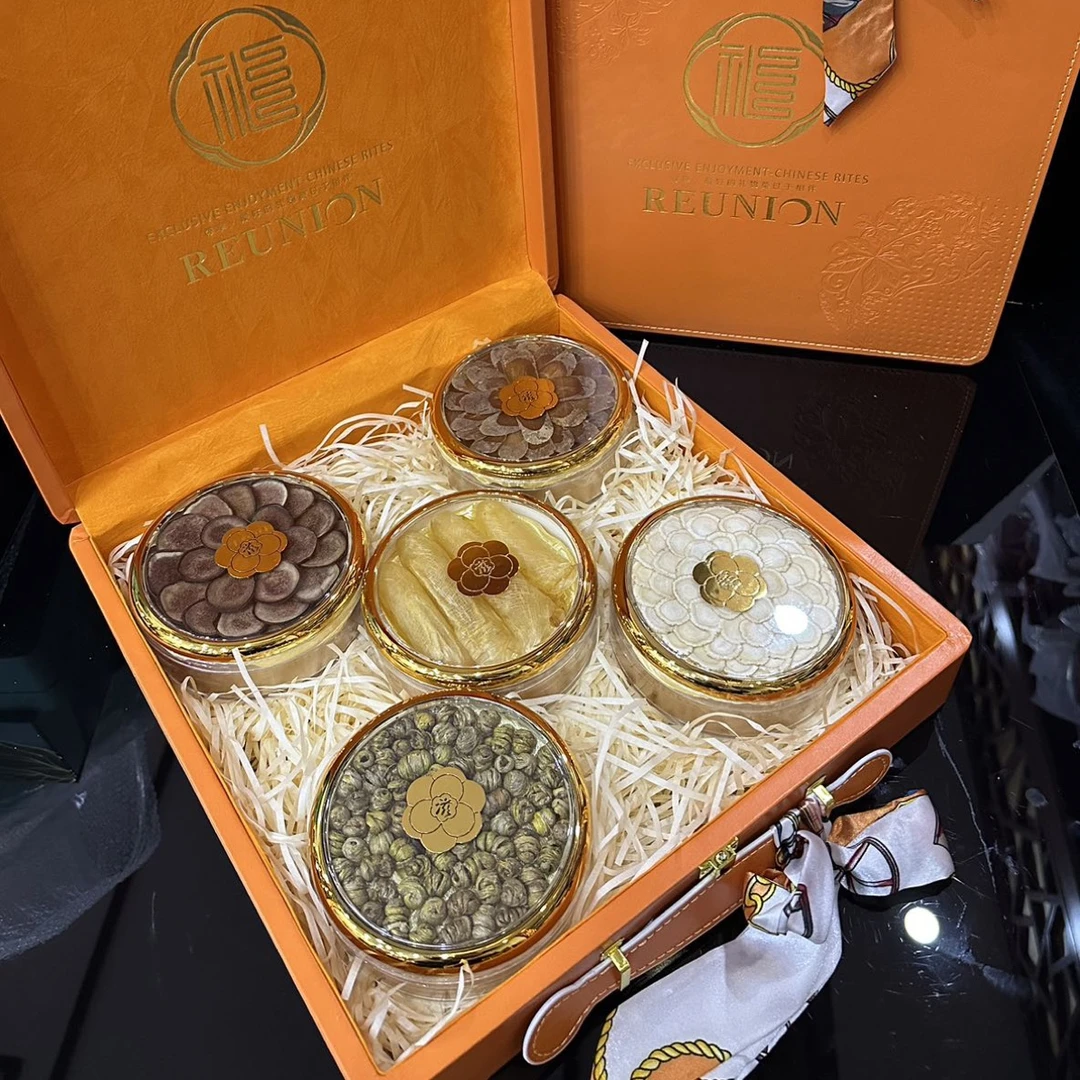 年货礼物送长辈父母客户爸妈西洋参礼盒中老年生日春节养生高档