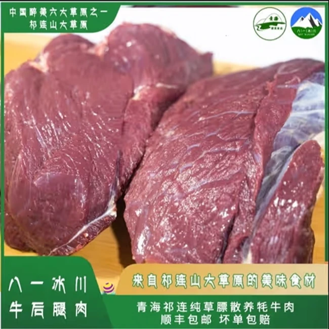 牦牛牛腿肉 青海祁连八一冰川牦牛肉 肉质鲜美 4斤拍