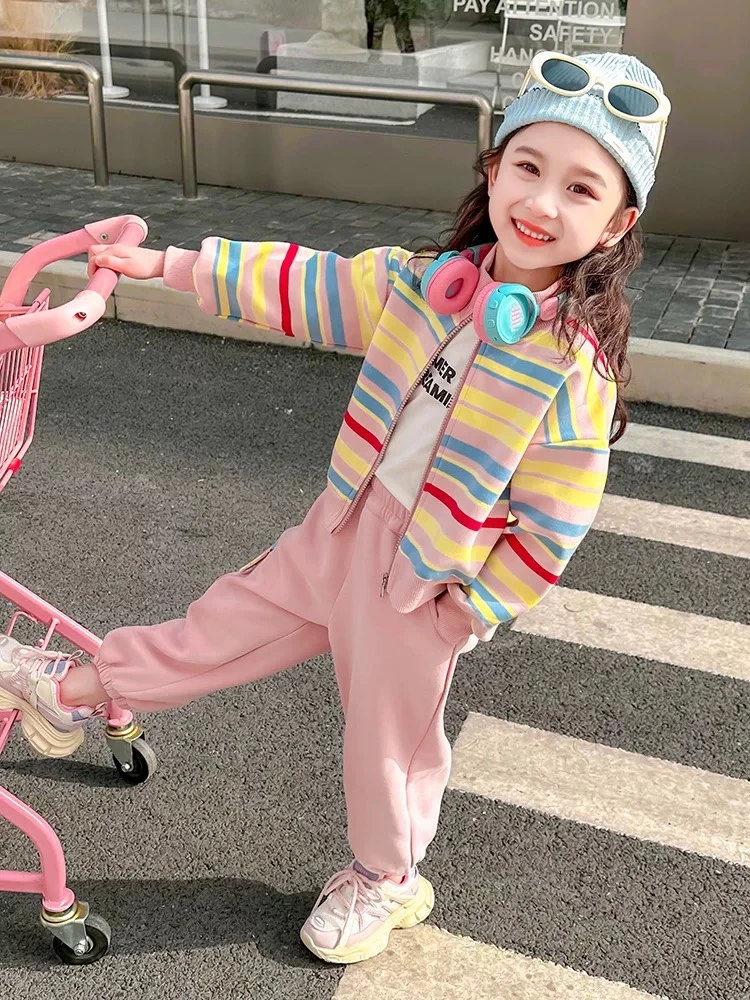 麦穗外套卫衣组合一组一秋天就够了女童秋款组合SJ-J-C939