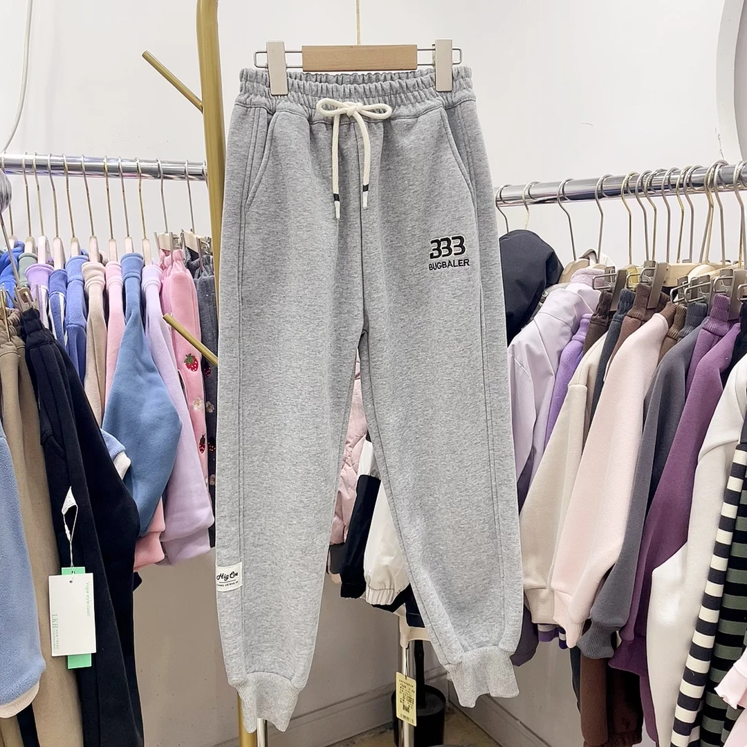 【一体绒】儿童冬季一体绒运动裤333