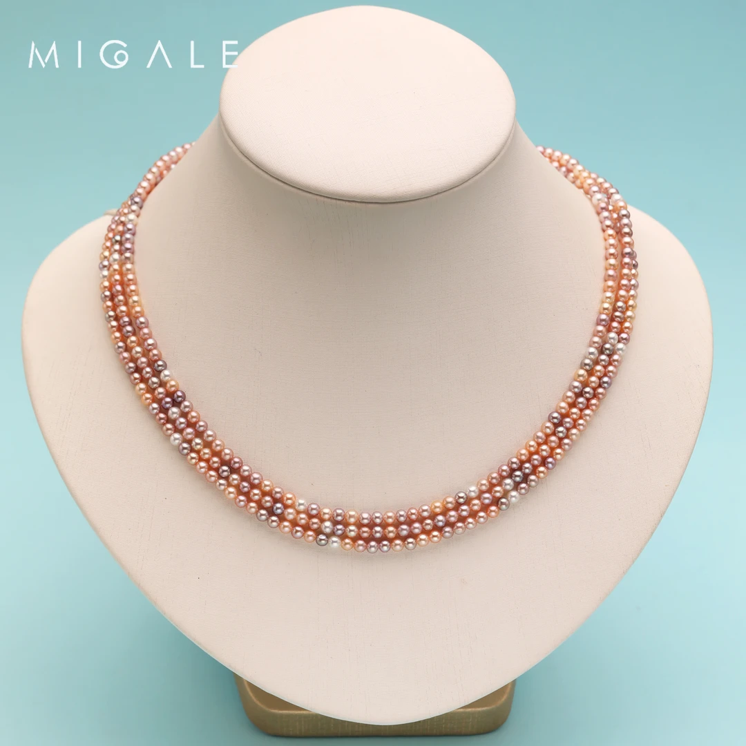 【6A丨鱼子酱】糖果baby珠链3-4mm【多样性发货一件】C1013