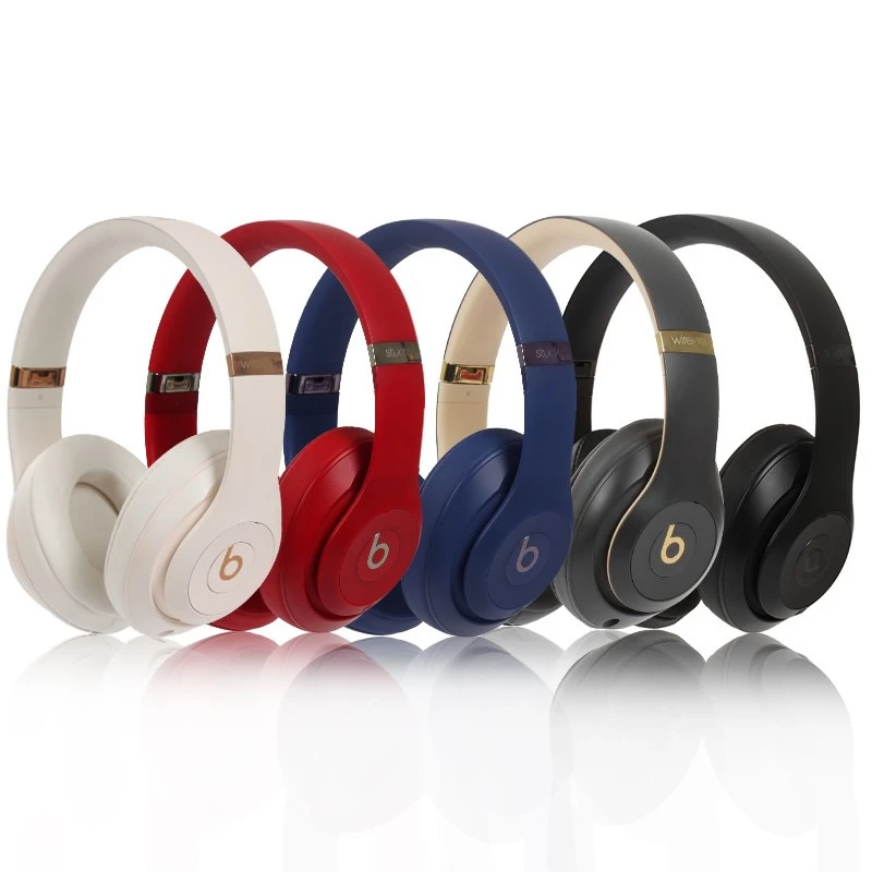 9新 BEATS Beats studio3 wireless无线头戴式录音师3降噪红色