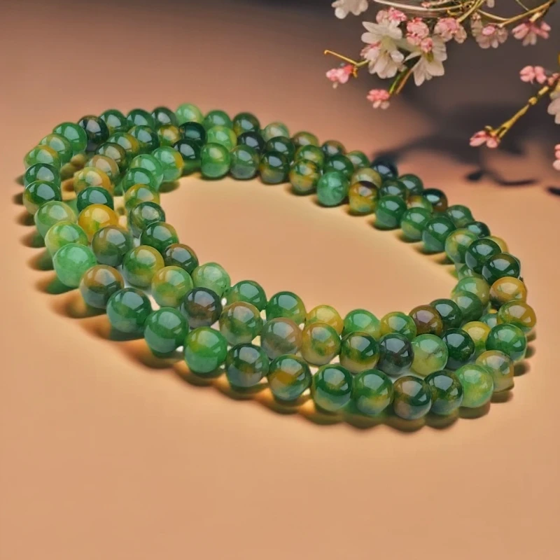 A623号精品时尚珠串橘子苏108颗8mm多样性发一件