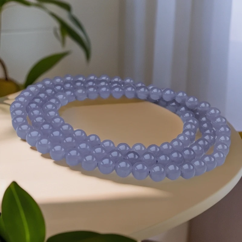 A439号精品烟紫108颗8mm手链多样性发一件