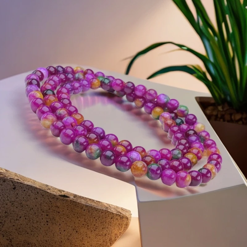 A281号精品时尚荆棘玫瑰苏手链108颗8mm多样性发一件