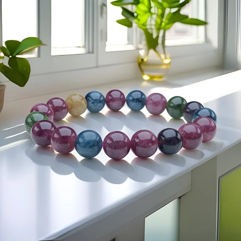 过年26A329号精品老矿糖果碧手链10mm多样性发一件