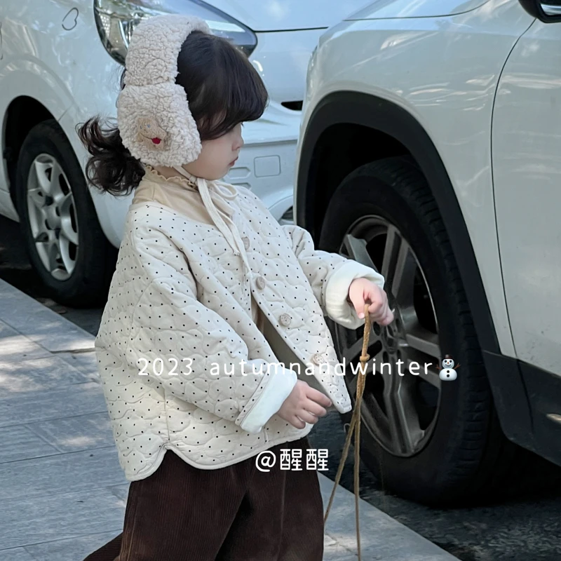 郝叔童品 HE3406  波点外套