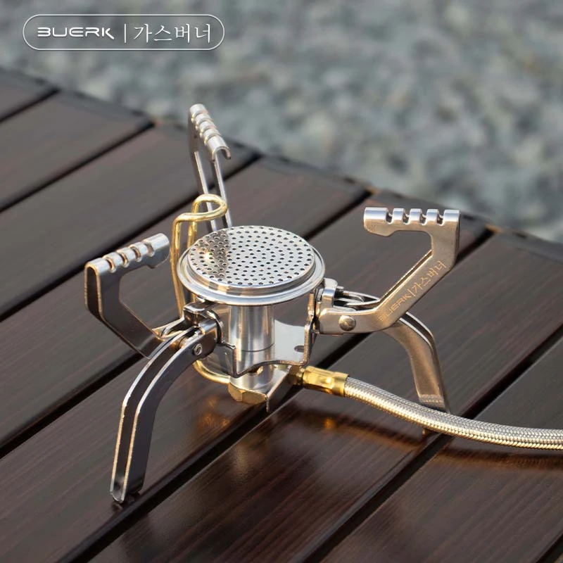 布比克户外便携式猛火口袋炉防风卡式气炉燃气炉露营煮茶烧水