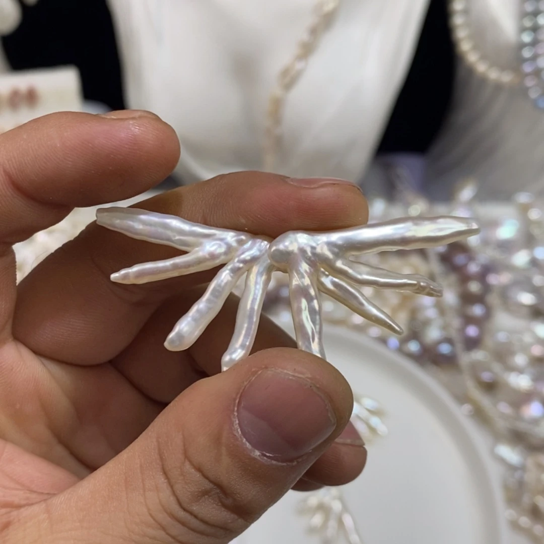 【闪购商品】淡水珍珠颈饰未镶嵌我***肉定制