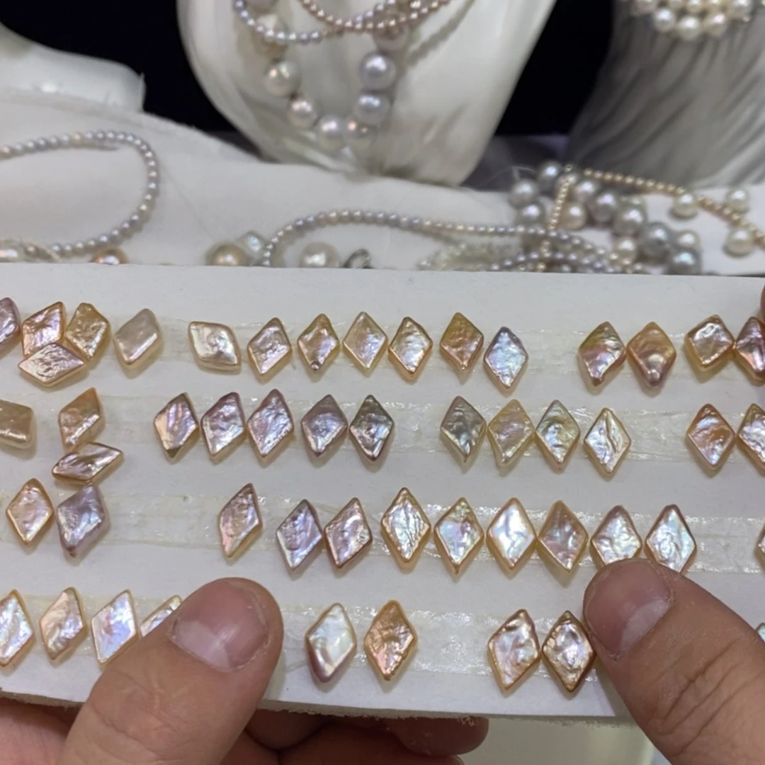 【闪购商品】淡水珍珠耳钉银S925镶嵌