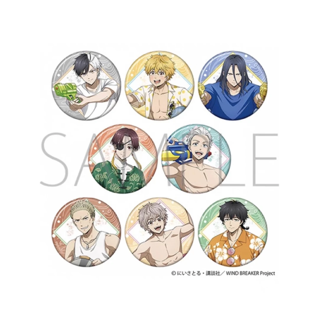 【国现包邮】盲抽 单抽 WIND BREAKER防风铃 水枪吧唧特典证件照