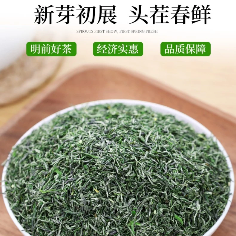 国乐2025信阳毛尖新茶叶明前断芽高碎绿茶半斤散装浓香口粮茶直销
