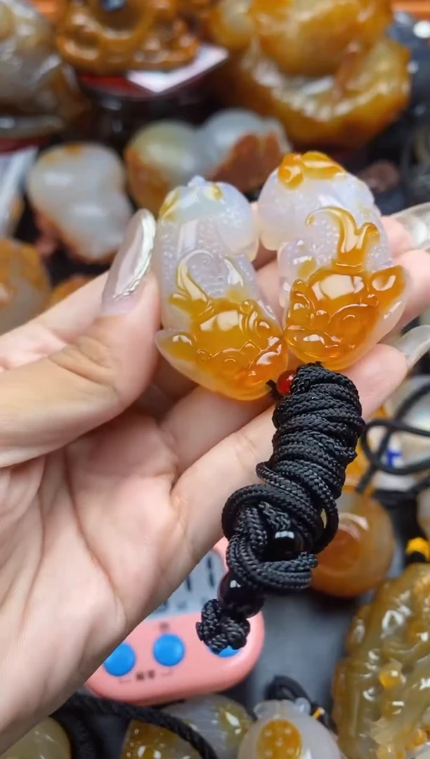 【闪购商品】玛瑙/玉髓颈饰未镶嵌LL