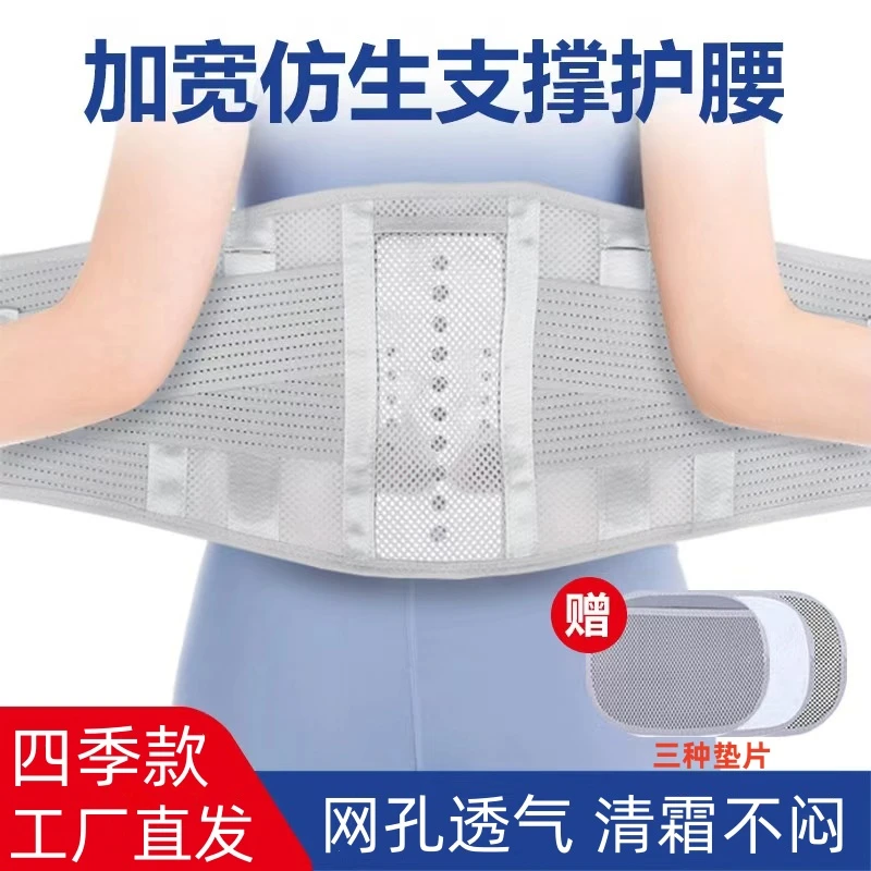 塑腰护腰带腰部矫形器护腰男女通用款轻薄透气四季钢板腰部固定带
