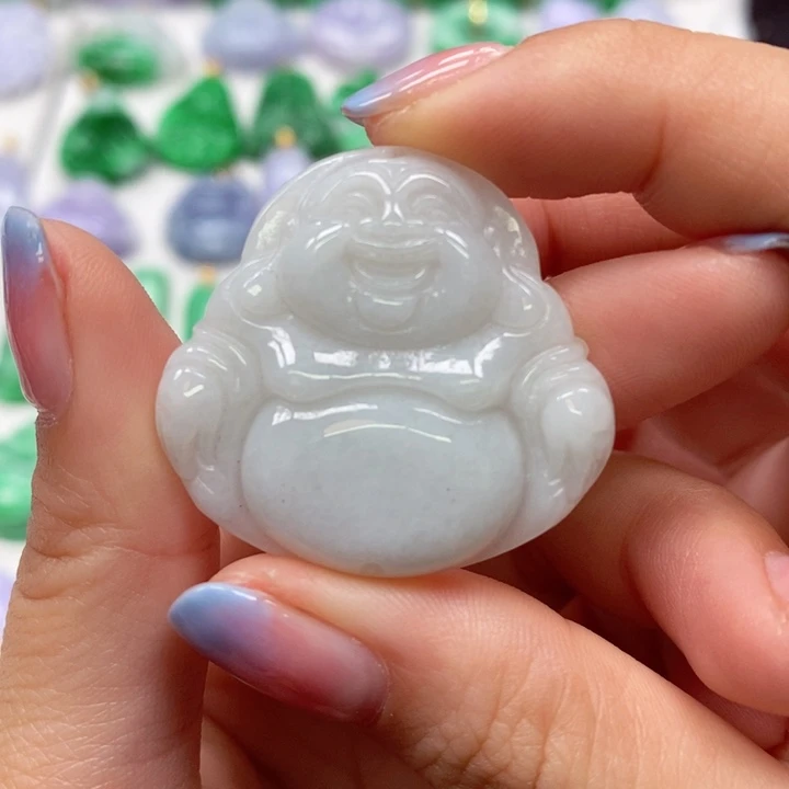 翡翠颈饰未镶嵌吊坠