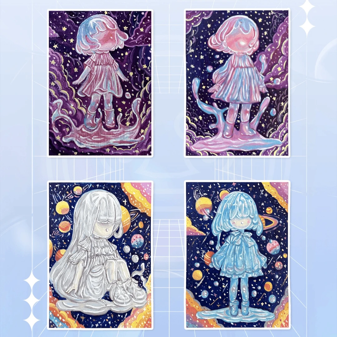 【千岁】《不可思议的冒险》盲盒手绘