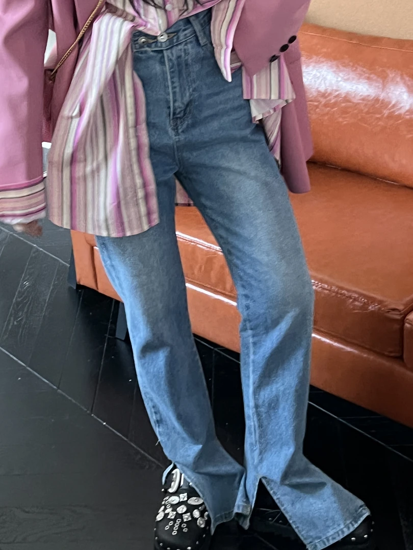 HELLOTANGO《长腿模范生》牛仔裤 L2013#