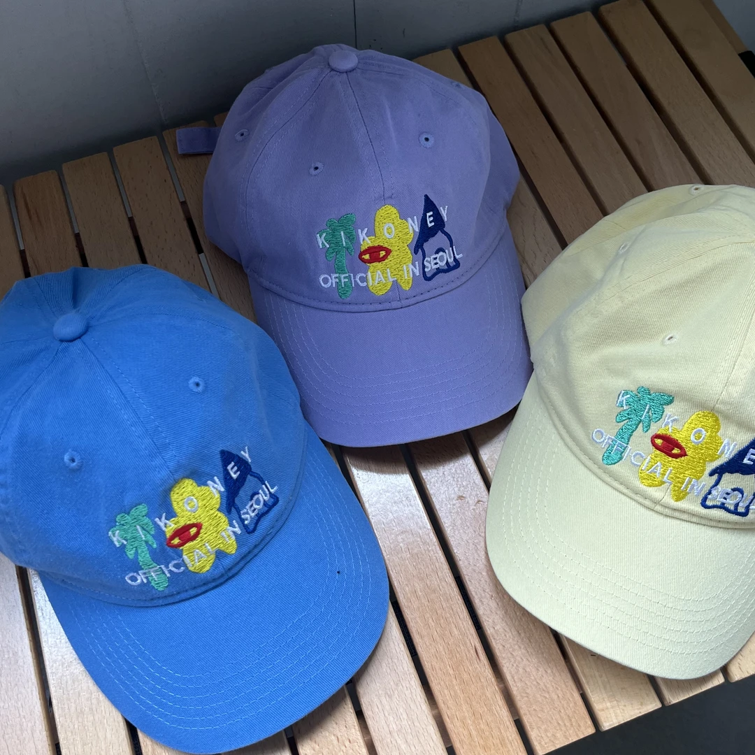 Tangostyle好看小众刺绣图案休闲鸭舌帽帽子 A7837#