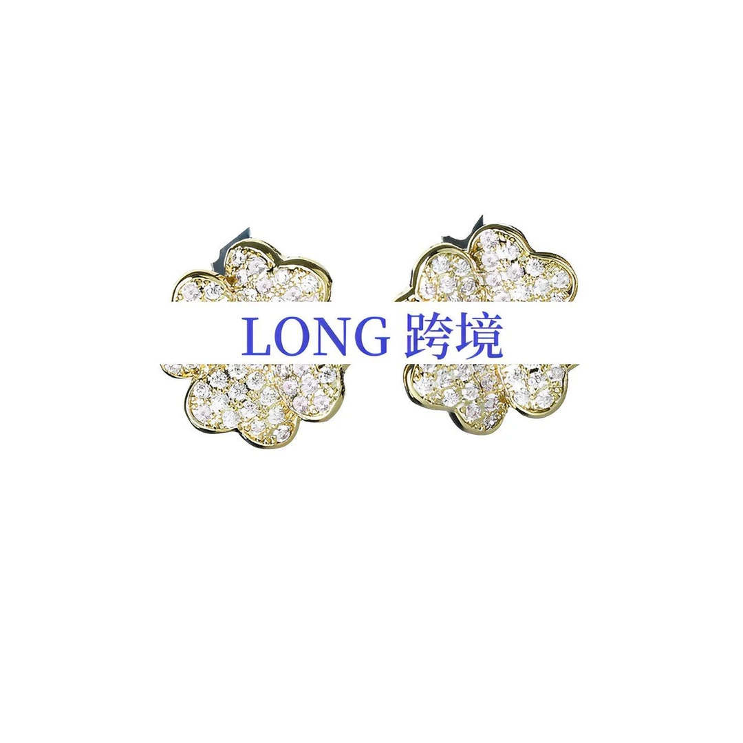 铜合金耳饰 外贸DP高品耳环-1077