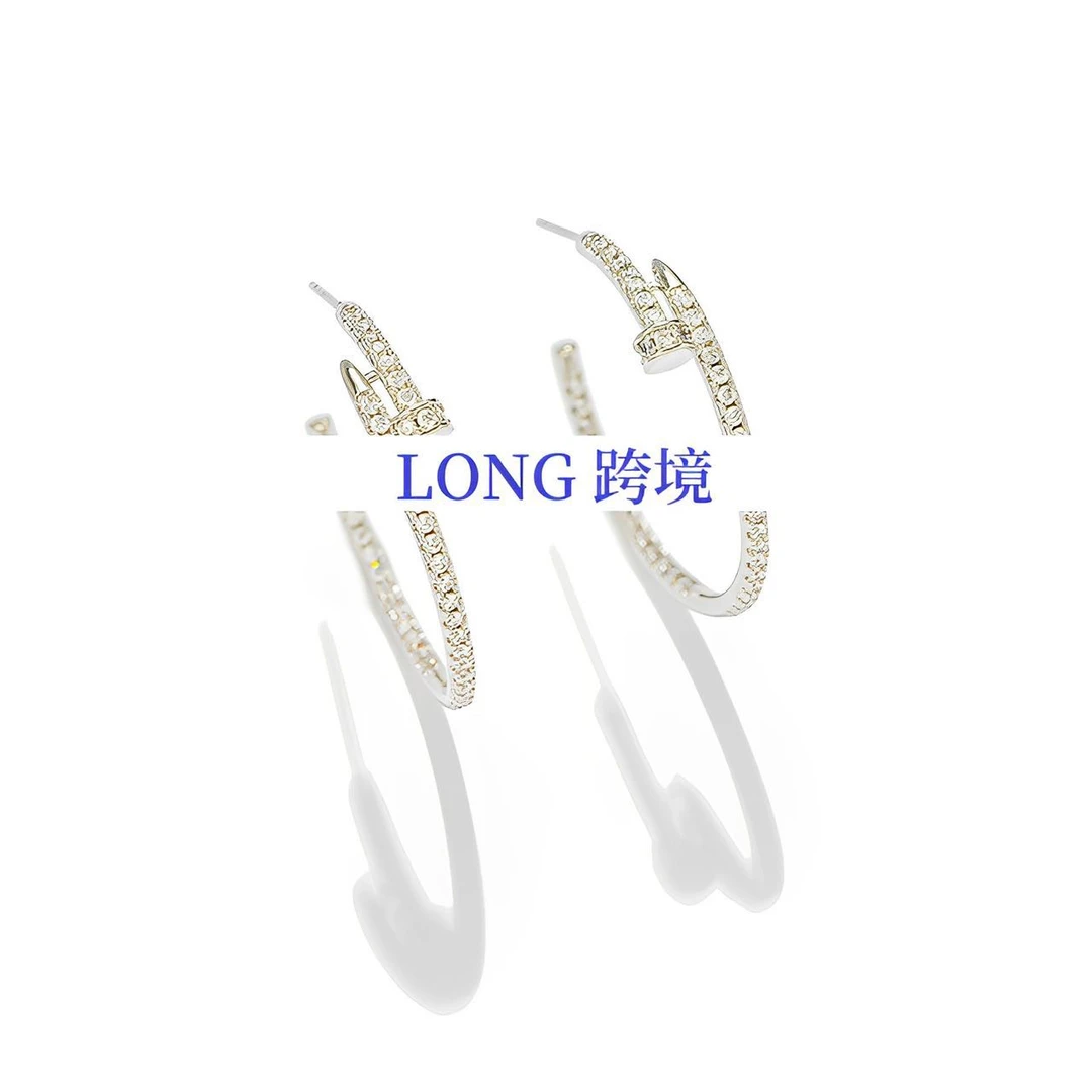 铜合金耳饰 外贸DP高品耳环-2358
