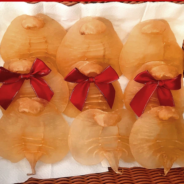 14头本港湛江赤嘴公鱼胶花胶肉质细腻爽滑