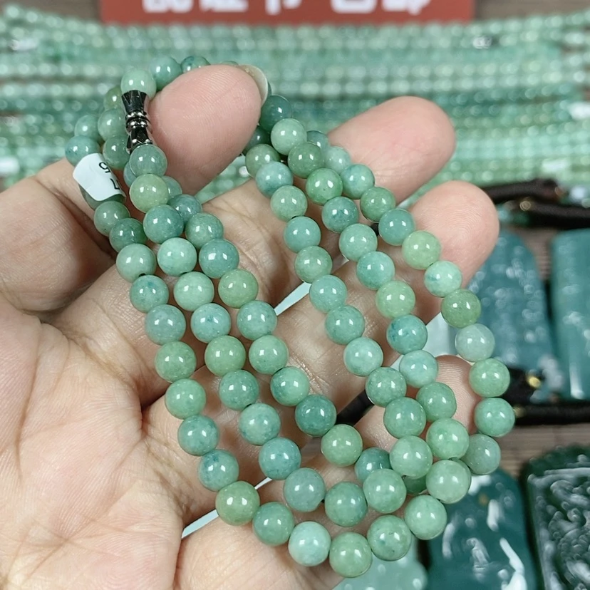 【闪购商品】翡翠颈饰未镶嵌玉项链卡5.8长55厘米