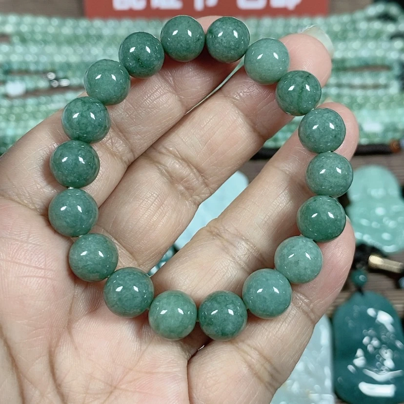 【闪购商品】翡翠颈饰未镶嵌玉手链女款卡10