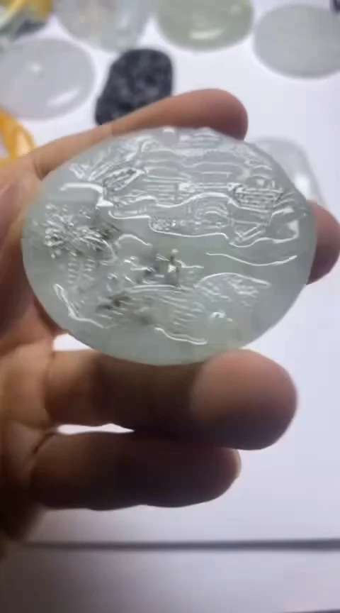 【闪购商品】翡翠颈饰未镶嵌天然A货翡翠 有瑕疵 仔细听主播讲解