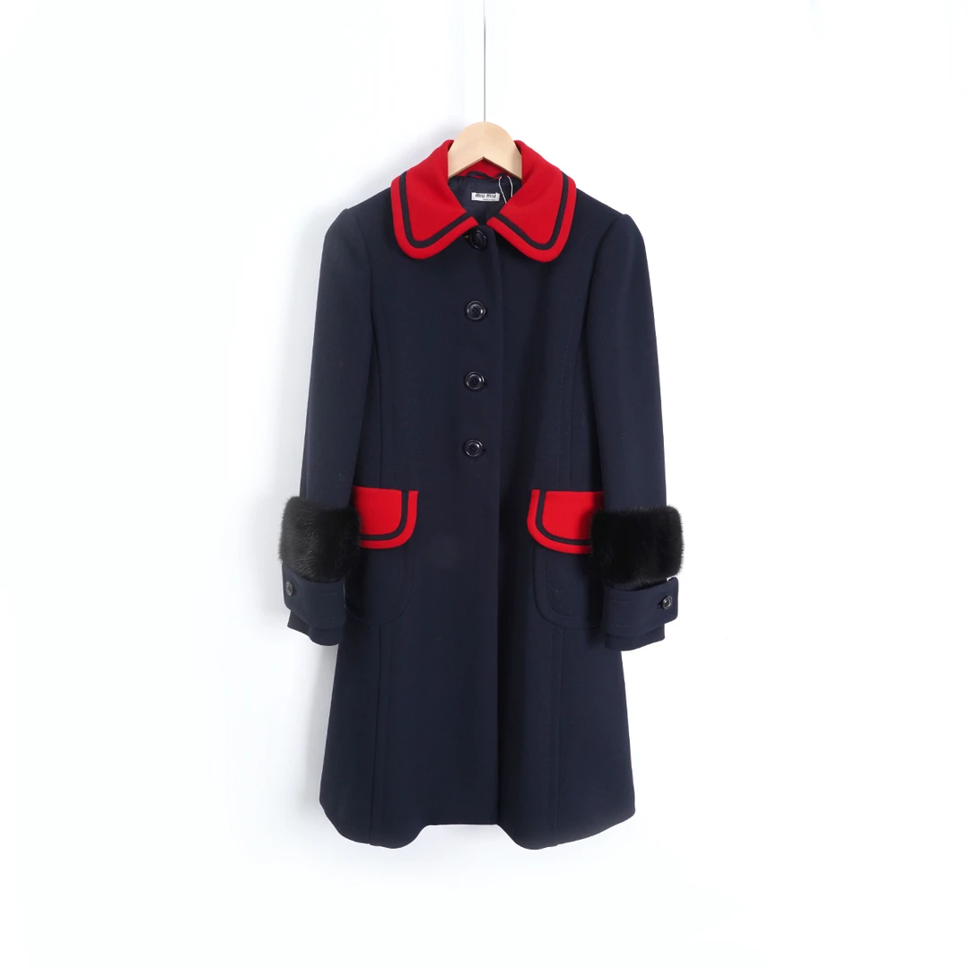 谬谬/羊毛/SC0542/大衣/42码