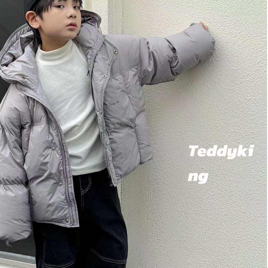 【Teddy King】TXB24628 冬季2024新品 中小童外套羽绒服