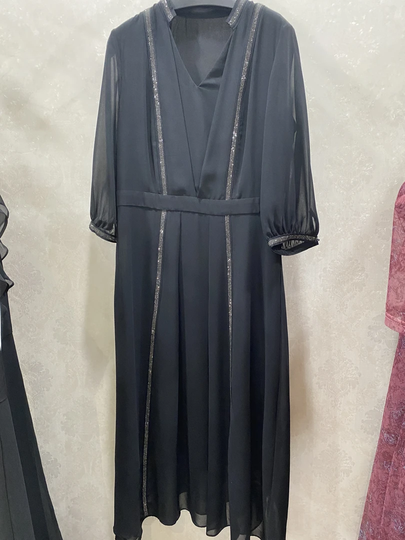 2024春夏秋气质时尚连衣裙