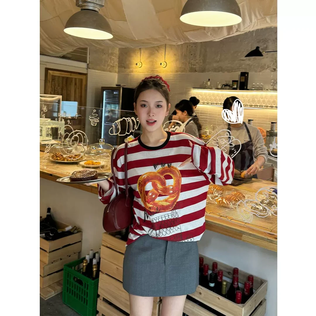 【面包小蛇T恤】刘耀文同款2025春新品