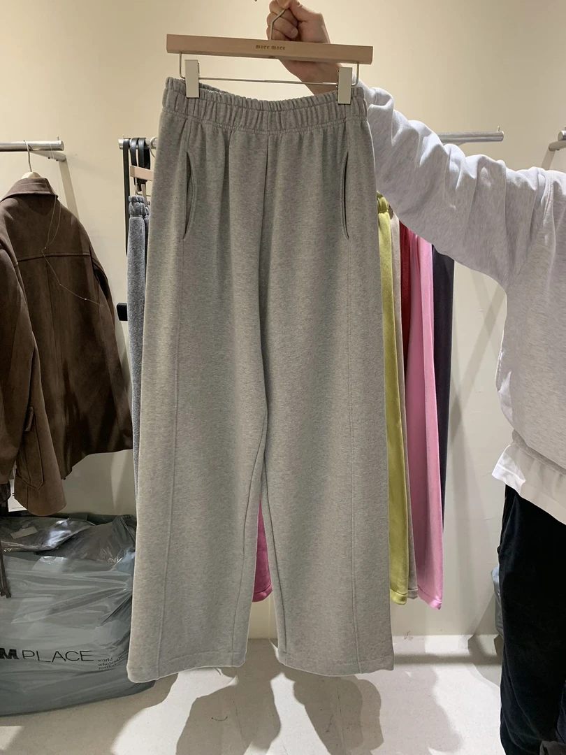 【no退no换】芳芳在韩国 东大门 秋冬入选好品质休闲卫裤