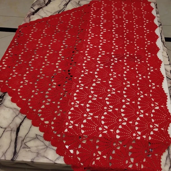 紫薇花披肩编织钩织线上教程