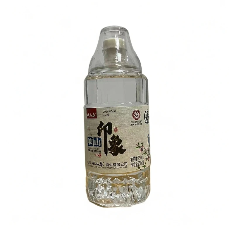 峡山春印象(春)光瓶无盒 自饮品鉴摆柜宴会白酒42度250nl
