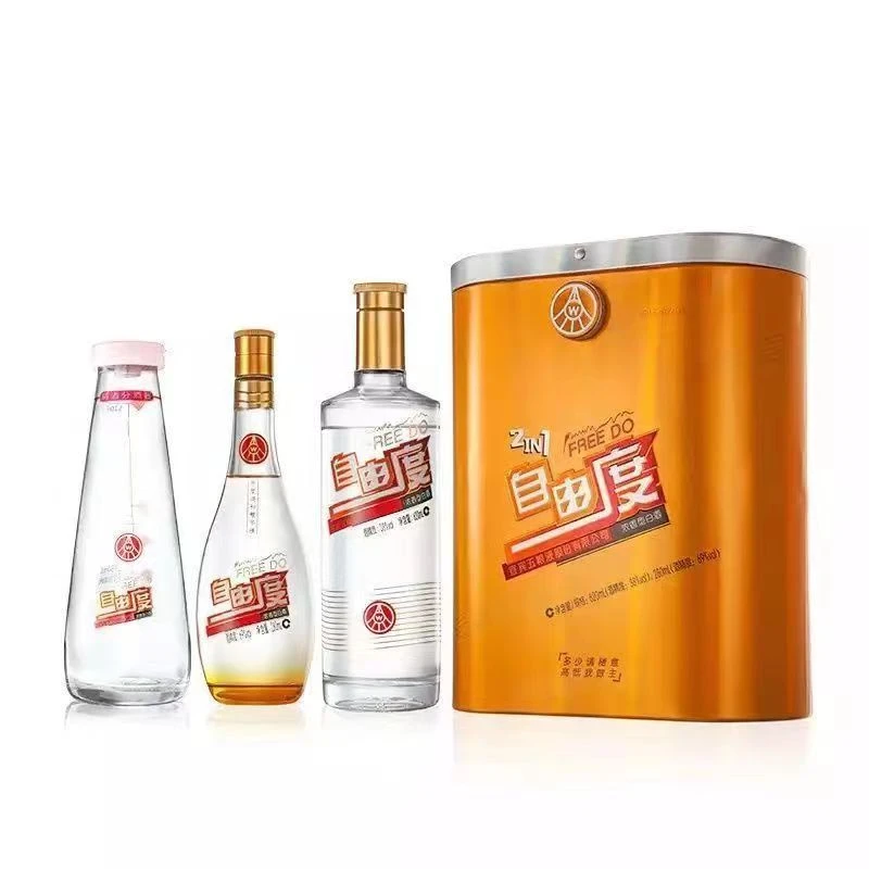 五粮液股份出品 自由度 浓香型白酒 69度280ml+38度620ml