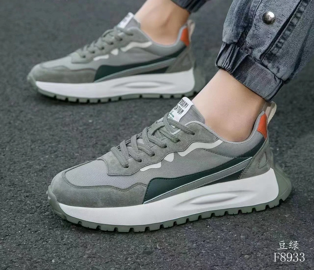8933男鞋春夏款网面透气老爹鞋精神小伙休闲运动超轻厚底学生b7