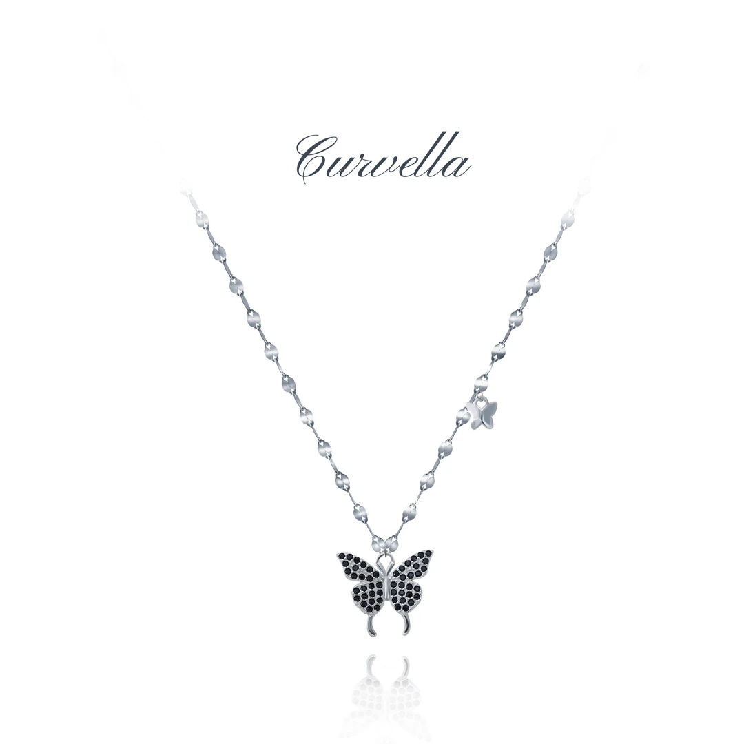 坠链均925银 【重生 】气质轻奢时尚百搭简约精致灵动大码项链