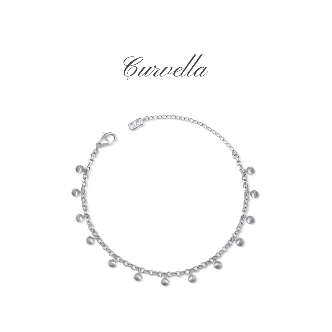 925银手链 【泡泡链】设计师轻奢时尚小众简约气质设计感手链百搭