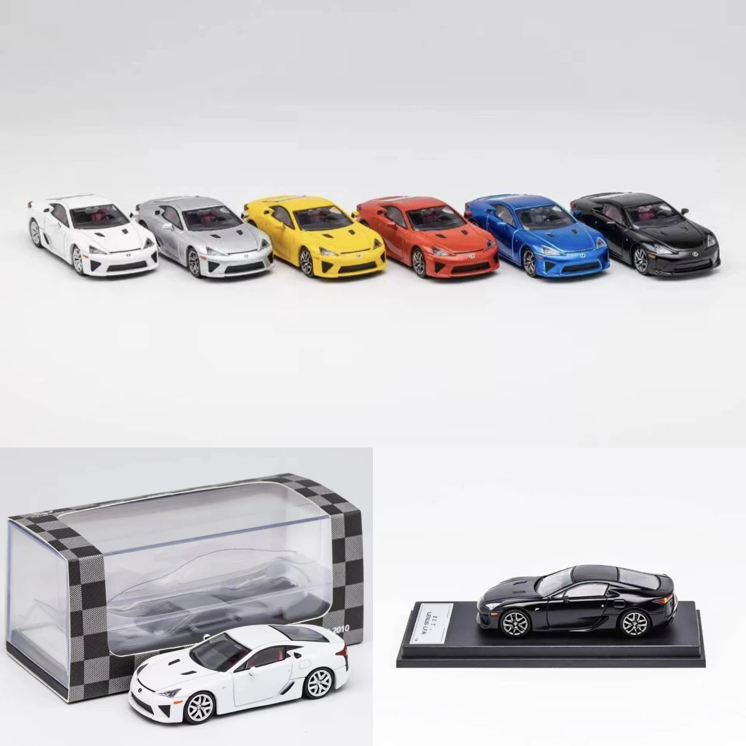 DCT 1:64 雷克萨斯 LFA 合金汽车模型带亚克力盒
