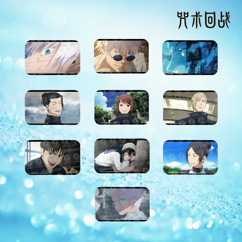 【代拆】正版咒术回战漫库怀玉玉折系列方形徽章盲袋幼年小五条隐藏