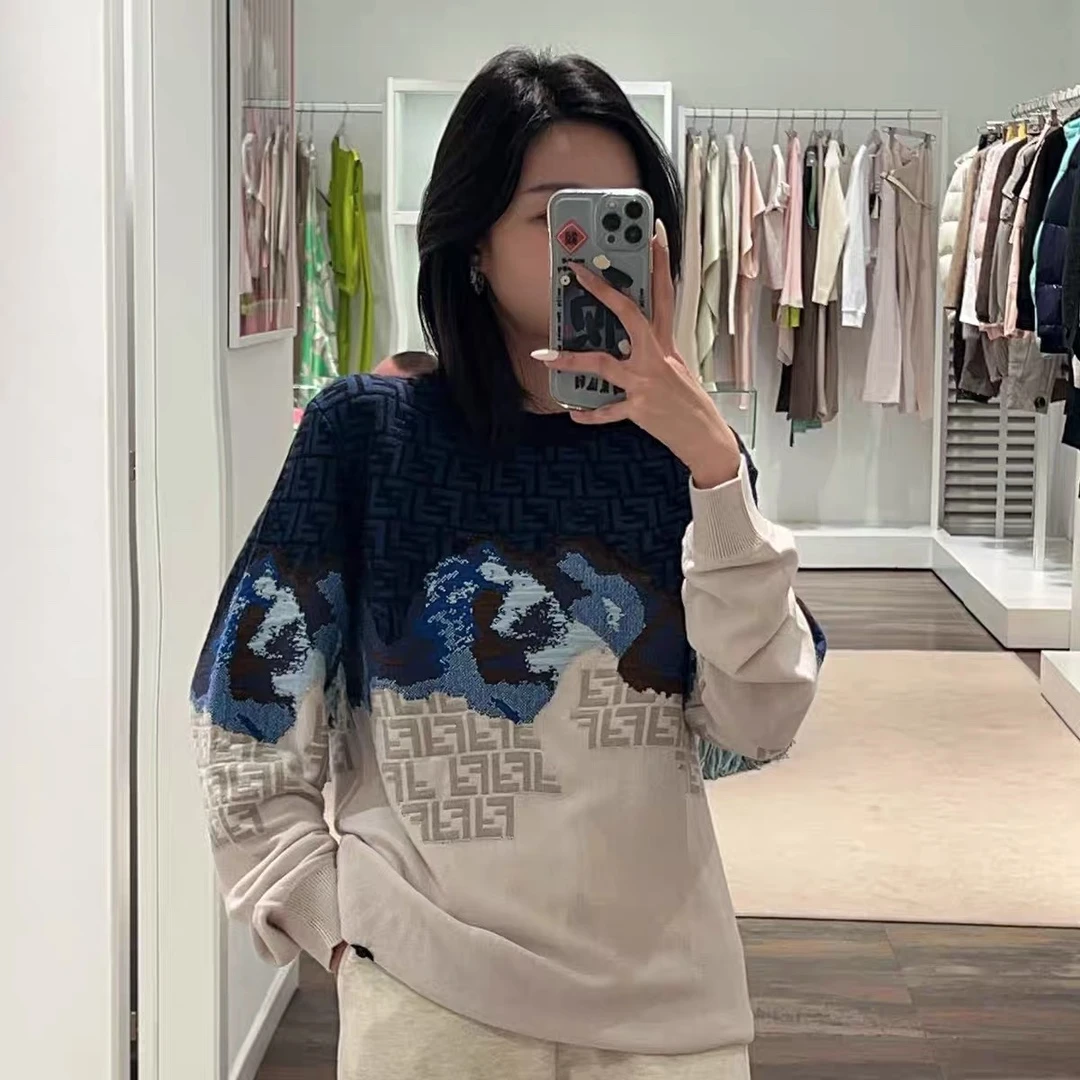 FENDI/芬迪男  绵羊毛 毛衣