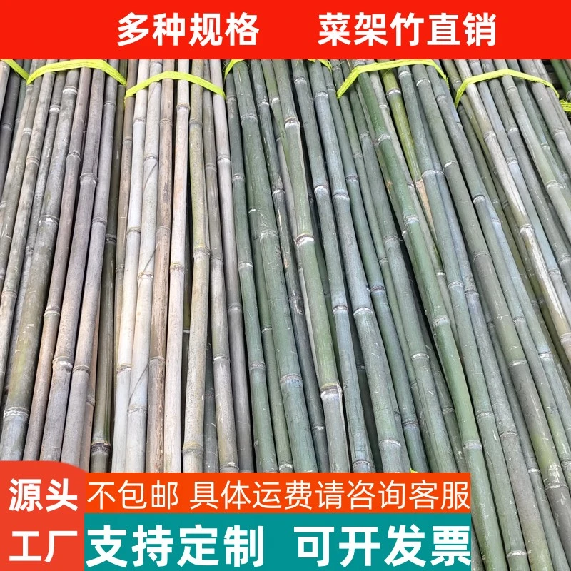 菜架竹多种冬瓜竹黄瓜竹齐全菜园搭架蔬菜番茄豆角架产品定制展示