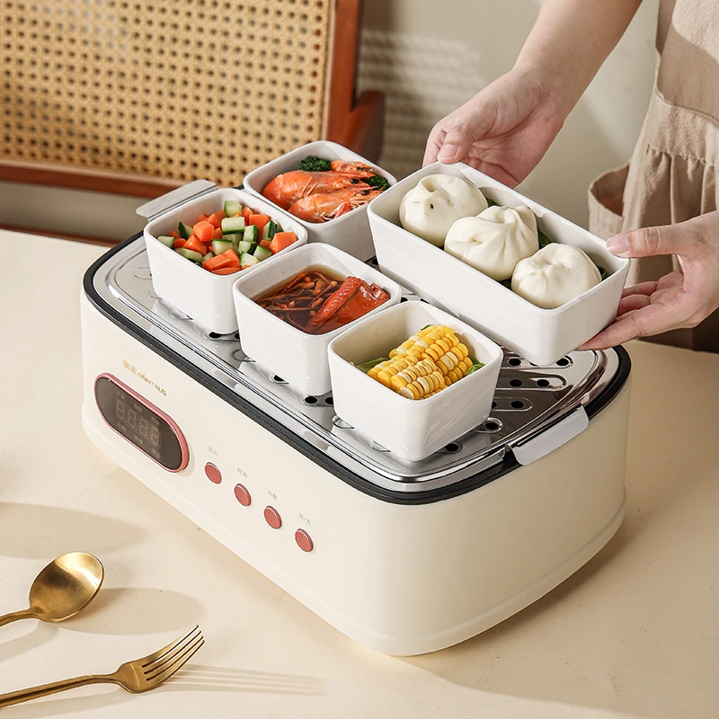 陶瓷蒸菜蒸蛋专用方碗耐高温电蒸锅家用碗小吃零食碗火锅蘸料碟子